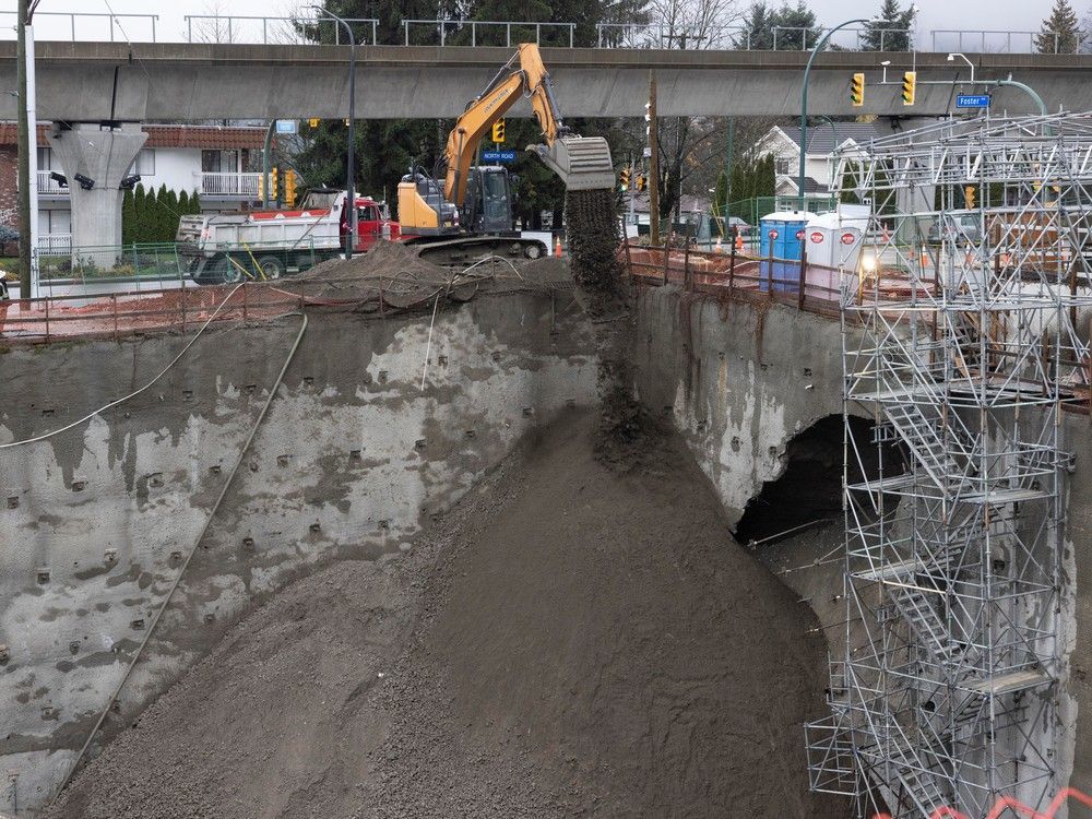 Dramatic shoring wall collapse at B.C. condo development raises questions about quality of work