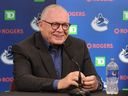 Canucks president of hockey operations Jim Rutherford has been on the job for two years.