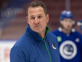 Adam Foote, Vancouver Canucks assistant coach.