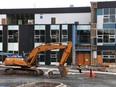 Ta'talu Elementary School under construction as population and student growth is expected to surge, in Surrey.