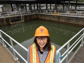 Metro Vancouver water services director Linda Parkinson at Seymour Capilano Filtration Plant in December. For the first time since 2015, watering restrictions in Metro Vancouver were raised beyond Stage 1 to Stage 2 this summer after water use climbed about 20 per cent amid a provincewide drought.