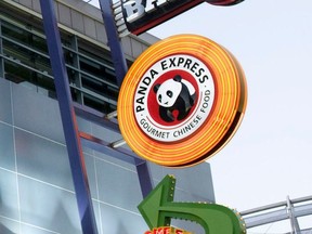 Panda Express sign in Orlando, 2010.