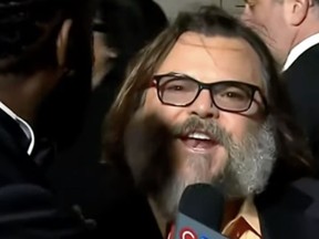 Actor Jack Black gave a shoutout to Vancouver at the 81st Golden Globes Awards.
