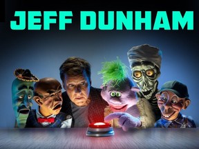 Top touring comic Jeff Dunham and his posse of puppets will make at stop at the Abbotsford Centre for a show on Feb. 7.