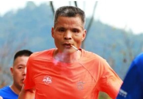 A man named Uncle Chen recently completed a marathon in China while chain-smoking.