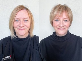 Paula was ready for an updated look and was frustrated with her previous haircut and colour. Photo: Nadia Albano