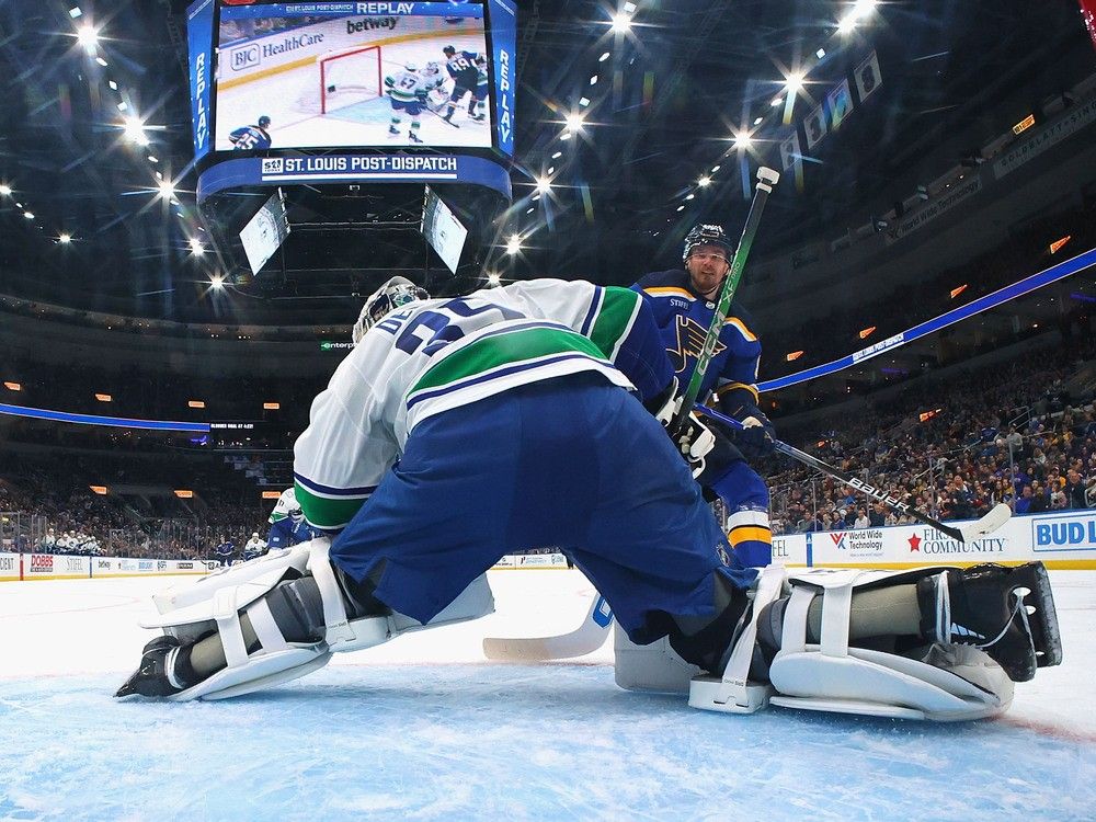 Canucks Game Day No one singing the Blues in Vancouver The Graphic