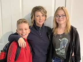 Karisa Petho, with her son and daughter, is considering brain surgery in the U.S. for a procedure not performed in B.C.