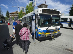 Translink bus in Surrey