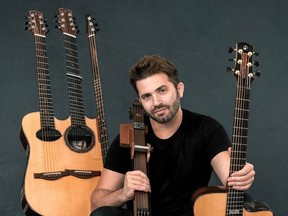 Luca Sticagnoli is an Italia guitarist known for his complex fingerstyle versions of classic songs performed on one-of-a-kind acoustic instruments. He plays at the International Guitar Night annual tour in 2024.