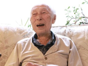 Kaye Kaminishi, the last survivor of the Vancouver Asahi baseball team, the pride of Japantown until its members were sent to internment camps during the Second World War.
