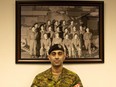 Lieutenant-Colonel Vincent Virk inside Beatty St. Drill Hall in Vancouver. Virk is the commanding officer of the British Columbia Regiment (Duke of Connaught's Own) of the Canadian Armed Forces. Arlen Redekop / Postmedia staff photo