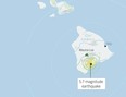A strong earthquake and several aftershocks hit Hawaii's Big Island Friday.