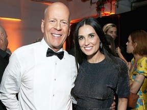 Bruce Willis and Demi Moore.
