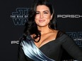 Gina Carano arrives for the World Premiere of "Star Wars: The Rise of Skywalker," the highly anticipated conclusion of the Skywalker saga on Dec. 16, 2019 in Hollywood, Calif.