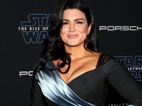 Gina Carano arrives for the World Premiere of "Star Wars: The Rise of Skywalker," the highly anticipated conclusion of the Skywalker saga on Dec. 16, 2019 in Hollywood, Calif.