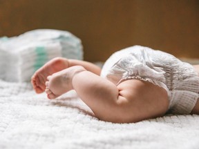 The average infant goes through more than 2,000 diapers in the first year of life. A 120 count of newborn diapers retails for about $35.