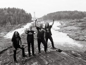 Juno-winning Quebec metal band Voivod has released its new album Mörgoth Tales in 2024 and is on tour with Prong.