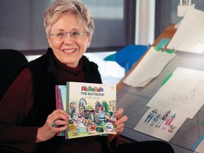 For Better or For Worse cartoonist Lynn Johnston has launched a new series of kids books, Alottabotz.