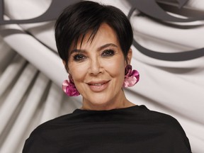 FILE - Kris Jenner appears at the Business of Fashion 500 Gala in Paris on Sept. 30, 2023. Jenner will appear in an ad for Oreo which will air at the Super Bowl.