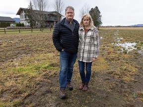 Dave and Sheryl Martens said this week's rain storms caused "mental anguish" for people who lost their homes in the 2021 flood. They want the federal government to help fund flood protection work so the area doesn't flood again.