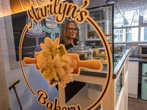 Czorny Alzheimer Centre supervisor Kerry Netherton at Marilyn's Bakery. Netherton was instrumental in establishing the bakery, which evokes fond childhood memories for the centre's patients.