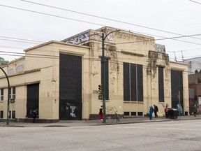 The group has identified a vacant building at 301 East Hastings that used to house a Salvation Army and a Buddhist temple as a possible site. The art deco building, owned by Vancouver Coastal Health, has sat empty for two decades.