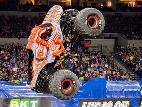 Monster Jam 2024 will feature driver and former U.S. army combat helicopter mechanic Tony Ochs and his ride ThunderROARus.