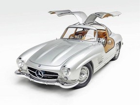 This 1956 Mercedes-Benz 300SL gullwing coupe underwent a three-year, 4,000-hour restoration at Coachwerks, a Victoria automotive restoration shop. VIA SILVER ARROW CARS