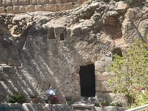 Vancouver Rev. Ross Lockhart values taking pilgrims to the Garden Tomb in Jerusalem. While it may not actually be the place where the body of Jesus was buried, "It offers a time to reflect on the whole journey we've taken."