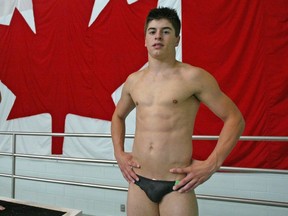 Diving Canada waited more than six years before responding to a historic sexual assault allegation made by former elite diver Wegadesk Gorup-Paule - shown here in 2005 at Saanich Commonwealth Place in Victoria.