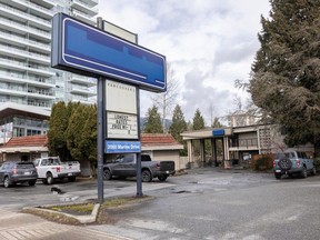 Around 35 residents living in temporary supportive housing at the former Travelodge on Marine Drive in North Vancouver are being asked to vacate by May 31.