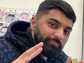 Jasmit Badesha, 25, of Mission, B.C., was gunned down on Sunday, March 3, 2024, in the Bergamot Dr.-Rexdale Blvd. area, Toronto Police say.