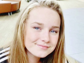 Samantha Sims-Somerville was 18 when she died of a toxic combination of alcohol and a date-rape drug. Her mother, Tracy Sims, believes she was murdered and has fought for years to have her death investigated. VIA TRACY SIMS