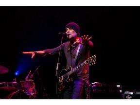 Canadian legend Daniel Lanois took the stage at the Fredericton Playhouse to open this year's Harvest Music Festival.
