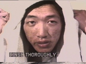 Video still from Paul Wong, 7 Day Activity, 1977/2008.
