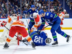 Canucks 4 Flames 1: Demko’s sharpness, division title stoke hype, hope