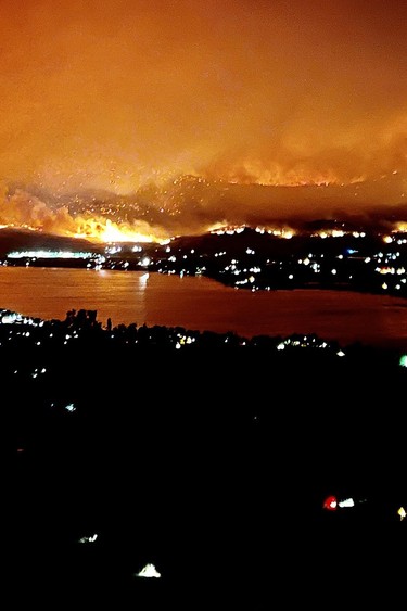 Evacuation orders were issued in the Town of Osoyoos last July after an out-of-control wildfire crossed into B.C. from Washington State.