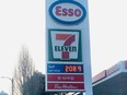 The Esso station at East Hastings and Skeena was selling regular gas at $2.08.9 per litre on Monday, April 1, 2024.