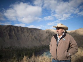 Chief Joe Alphonse, tribal chairman of the Tsilhqot'in Nation is pictured at Farwell Canyon, B.C., on Oct. 24, 2014. A spike in overdose deaths in the six British Columbia nations that make up the Tsilhqot'in National Government has prompted the chiefs to declare a local state of emergency.