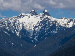 File photo of snow on the North Shore. The snowpack in B.C. is the lowest on record, raising concerns for another summer of drought.