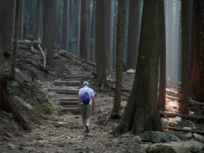 File photo of the Grouse Grind, which opens on Saturday.