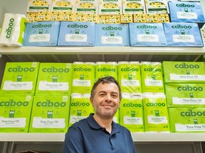 Albert Addante, the CEO of Caboo, grew up in Burnaby Heights.