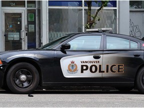 A Vancouver Police Department cruiser.