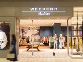 Weekend Max Mara has opened a new store at Metrotown.