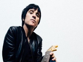 Johnny Marr. UK guitar hero has released his second solo album Call The Comet. 2018 [PNG Merlin Archive]
