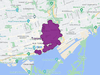 A Toronto Hydro outage map shows the area affected on Wednesday, May 15.