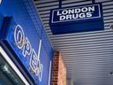 The open sign at London Drugs Broadway and Vine location has been turned off in Vancouver on Monday, April. 29, 2024. The president of London Drugs says he doesn't know why the company was subject to a cyber attack that forced it to close its stores, but hackers with sophisticated methods are
