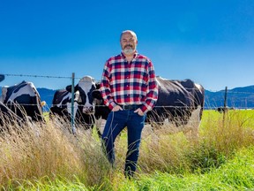 Gord Houweling, realtor with B.C. Farm and Ranch Realty, said farmers across the province are "struggling." While they often have equity, some are starting to fall behind on payments.
