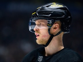 Vancouver Canucks forward Elias Pettersson has two points in five games so far in the series against the Nashville Predators.